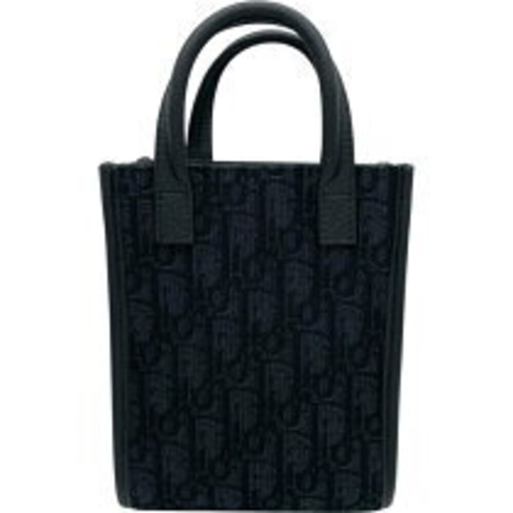 Dior North jacquard Bag Christian black shoulder Safari South calfskin